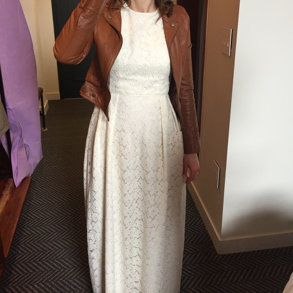 BHLDN Shoshanna Lace Belinda Maxi Gown - Picture 5 of 5